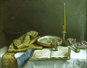 Constantin_Daniel_Stahi_-_Natură_moartă_–_Apă_sfinţită_(1882)